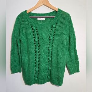 NWT green Old Navy wool blend sweater medium